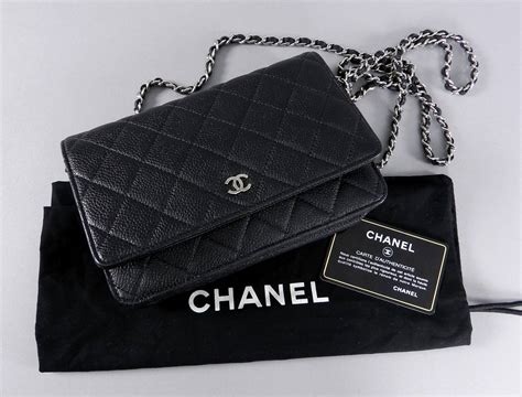 chanel wallet on a chain black|chanel wallet on chain price.